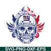 NFL230112318-New York Giants Blue Skull SVG PNG DXF EPS, Football Team SVG, NFL Lovers SVG NFL230112318.png