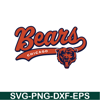SP25112377-Bear Chicago Logo SVG PNG EPS, National Football League SVG, NFL Lover SVG.png