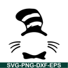 DS105122309-Black Cat With The Black Hat Monogram SVG, Dr Seuss SVG, Cat in the Hat SVG DS105122309.png