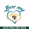 NFL125112320-Love My Jaguars SVG PNG EPS, American Football SVG, National Football League SVG.png