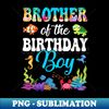 KV-4122_Brother Of The Birthday Boy Sea Fish Ocean Aquarium Party Youth 8310.jpg