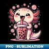 XN-18799_Kawaii Axolotls Bubble Tea Boba Axolotl  1220.jpg