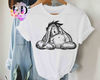 Disney Winnie The Pooh Cute Eeyore Portrait Sketch Shirt, Disneyland Vacation Trip Unisex T-shirt Family Birthday Gift Adult Kid Toddler Tee.jpg