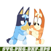 BL22112344-Bluey And Bingo Playing SVG PNG DXF EPS Bluey Cartoon SVG Bluey Siblings SVG.png