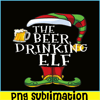 BEER28102374-The Beer Drinking Elf PNG Christmas Beer PNG Drunk Christmas PNG.png