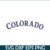 MLB01122349-Colorado Text SVG PNG DXF EPS AI, Major League Baseball SVG, MLB Lovers SVG MLB01122349.png