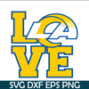 NFL229112336-LA Rams Love SVG PNG EPS, Football Team SVG, NFL Lovers SVG NFL229112335.png