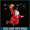 PNG141023141-Christmas Basketball Pajamas Xmas Flying Dunking Santa T-Shirt Png.png