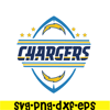 NFL125112399-Chargers LA Team SVG PNG EPS, USA Football SVG, NFL Lovers SVG.png