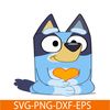 BL22112335-Bandit With Orange Heart SVG PDF PNG Bluey Character SVG Bluey Movie SVG.png
