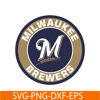 MLB011223151-Milwaukee Brewers Simple Logo SVG, Major League Baseball SVG, MLB Lovers SVG MLB011223151.png