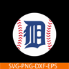 MLB01122363-Detroit Tigers The Ball SVG, Major League Baseball SVG, MLB Lovers SVG MLB01122363.png