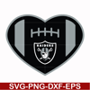 NFL18102010L-Las Vegas Raiders heart svg, Raiders heart svg, Nfl svg, png, dxf, eps digital file NFL18102010L.jpg