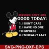 FN000251-Reasons I don't look good today svg, png, dxf, eps file FN000251.jpg