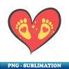 TO-4529_Baby Footprint In Heart Baby Feet 9528.jpg