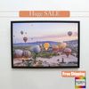 Cappadocia Canvas, Air Balloon Wall Art, Turkey Canvas, Colorful Canvas, Travel Wall Art, Goreme Canvas, Urgup Canvas,  28x40-70x100cm.jpg