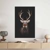 Deer Photography, Animal Canvas Art, Animal Photo Art Canvas, Trendy Wall Art, Farmhouse Art, Deer Canvas Print,.jpg