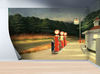 Edward Hopper Gas Station Wallpaper, Edward Hopper Paper Art, Gift For Him, Self Adhesive Paper, 3D Wall Mural, Wall Covering, Wallpaper,.jpg