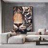 Original Tiger Oil Painting on Canvas, Large Abstract Tiger Canvas Wall Art, Modern Impressionist Animal Artwork for Living Room Bedroom.jpg
