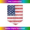 Patriotic American Flag Tank Top - Instant Sublimation Digital Download