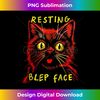 Resting Blep Face Cute Cat With Cute Blep Tongue Tank Top - Artistic Sublimation Digital File