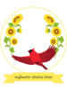 Sunflowers Cardinal Birds (2).png