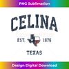IL-20231216-2099_Celina Texas TX Vintage State Flag Sports Navy Design Tank Top 0348.jpg