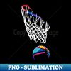 Basketball Hoops - PNG Transparent Sublimation File