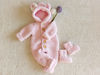 Cute Pink Plush Handmade Teddy Bear  (4).jpg