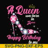 BD0006-A queen was born in june svg, birthday svg, queens birthday svg, queen svg, png, dxf, eps digital file BD0006.jpg