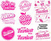 Barbi Svg Bundle, SVG, Princess Silhouette, pink doll Svg, Girl Svg, Sticker Clipart, Svg Files for Cricut ,Svg , Png , Dxf.jpg