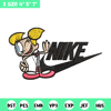 Bubbles cartoon Nike Embroidery design, Bubbles cartoon Embroidery, Nike design, Embroidery file, Instant download..jpg