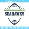 Seattle Seahawks Ball embroidery design, Seahawks embroidery, NFL embroidery, logo sport embroidery, embroidery design..jpg