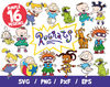 Rugrats Bundle SVG ClipArt Vector PNG DXF Eps Vinyl Cricut Tommy Chuckie Nickelodeon.jpg