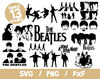The Beatles SVG Bundle Cricut Silhouette Vinyl Cut File Clipart File Png.jpg