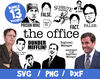 The Office SVG 55 Files Bundle Cricut Silhouette Dunder Mifflin Schrute Farms Cut File Michael Scott.jpg