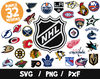 NHL Hockey Teams Logos Bundle Clipart Svg Files ClipArt Cricut Cutting Vector Vinyl Eps Png Nhl.jpg