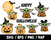Baby Yoda SVG Bundle Halloween SVG Pumpkin Mandalorian Mickey Baby Yoda Wizard Baby Yoda Clipart Cricut.png