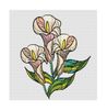 Stained Glass Lilies Cross Stitch Pattern.jpg