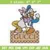 Daisy And Donald Duck Gucci Embroidery design, Disney Embroidery, cartoon design, Embroidery File, Instant download..jpg