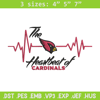 The heartbeat of Arizona Cardinals embroidery design, Arizona Cardinals embroidery, NFL embroidery, sport embroidery..jpg