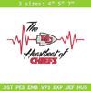 The heartbeat of Kansas City Chiefs embroidery design, Kansas City Chiefs embroidery, NFL embroidery, sport embroidery..jpg