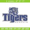 Tigers Memphis logo embroidery design, NCAA embroidery, Sport embroidery,Logo sport embroidery,Embroidery design.jpg