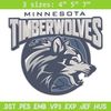 Timberwolves design embroidery design, NBA embroidery, Sport embroidery, Embroidery design, Logo sport embroidery..jpg