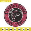 Atlanta Falcons Coins embroidery design, Atlanta Falcons embroidery, NFL embroidery, sport embroidery, embroidery design.jpg
