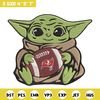 Baby Yoda Tampa Bay Buccaneers embroidery design, Tampa Bay Buccaneers embroidery, NFL embroidery, sport embroidery..jpg