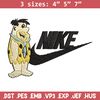 Fred Flintstone Nike Embroidery design, Fred Flintstone Embroidery, Nike design, Embroidery file, Instant download..jpg