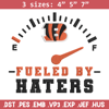 Fueled By Haters Cincinnati Bengals embroidery design, Bengals embroidery, NFL embroidery, logo sport embroidery..jpg