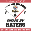 Fueled By Haters Pittsburgh Steelers embroidery design, Pittsburgh Steelers embroidery, NFL embroidery, sport embroidery (2).jpg