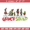 Grinch squad christmas Embroidery design, Grinch Christmas Embroidery, Grinch design, Embroidery File, Digital download..jpg